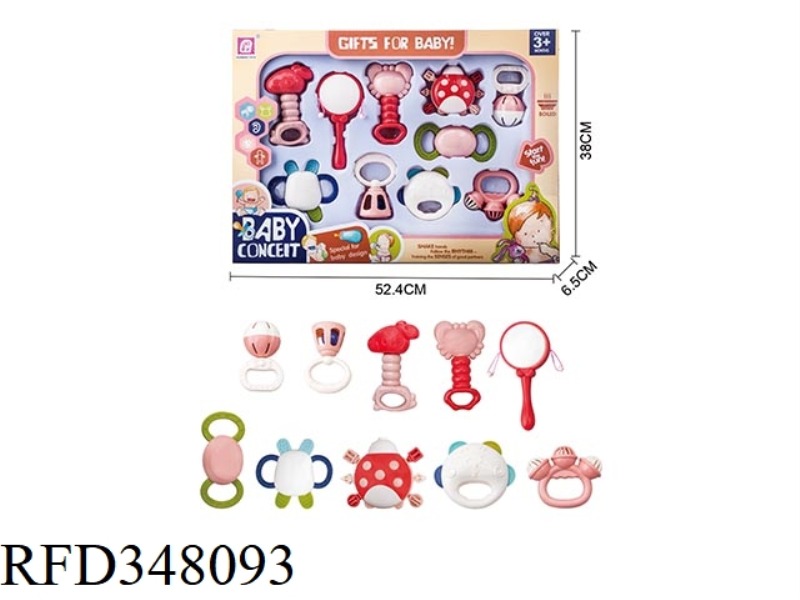 BABY RATTLE 10PCS