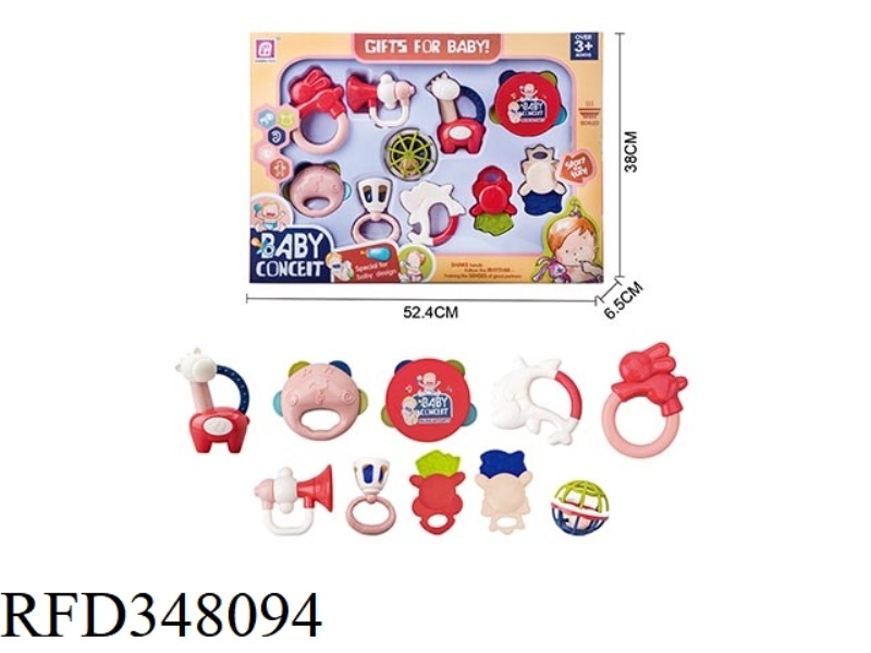 BABY RATTLE 10PCS