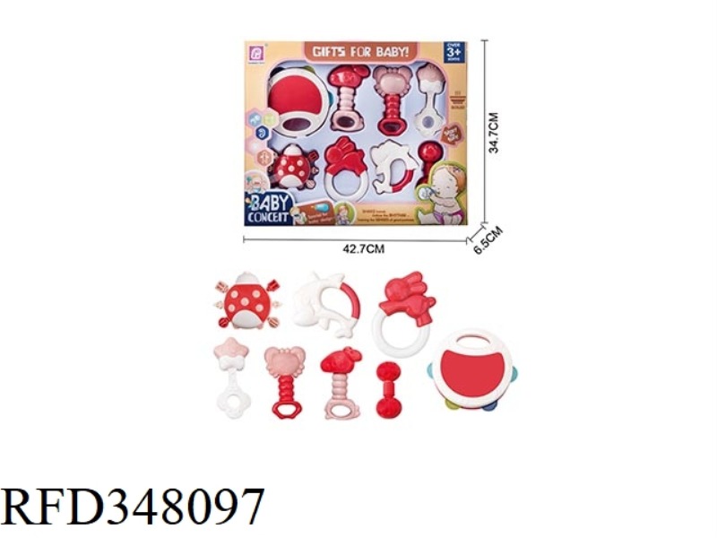 BABY RATTLE 8PCS