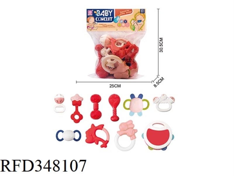 BABY RATTLE 10PCS