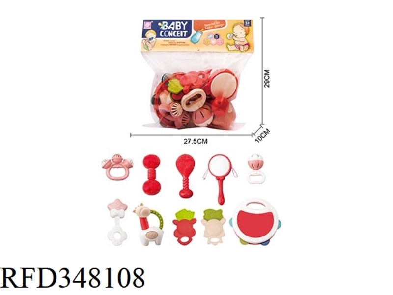 BABY RATTLE 10PCS