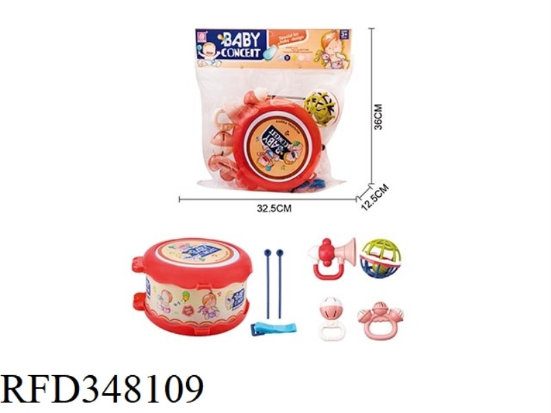 BABY RATTLE 8PCS