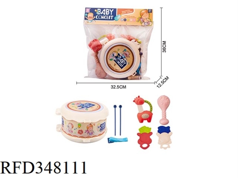 BABY RATTLE 8PCS