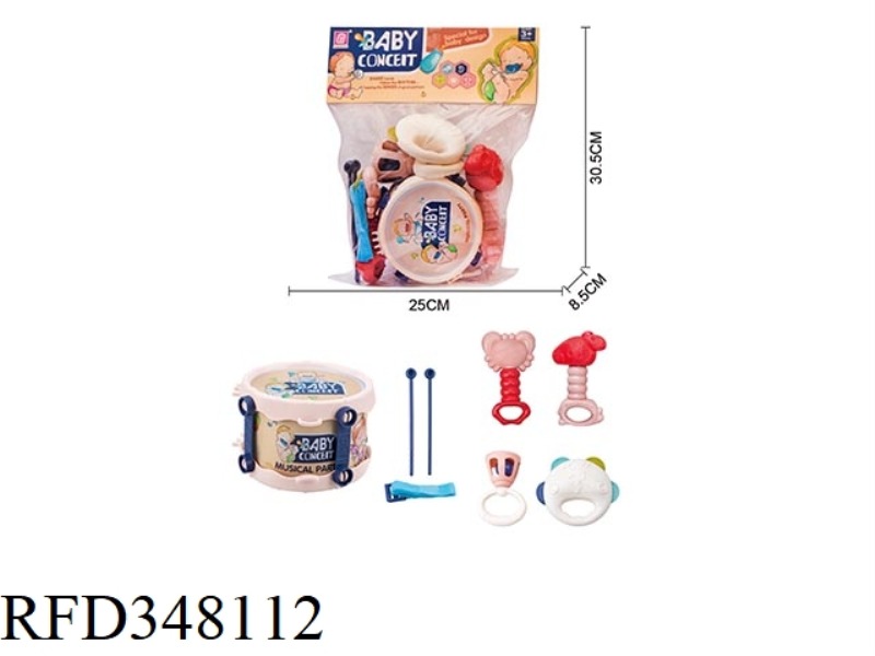 BABY RATTLE 8PCS