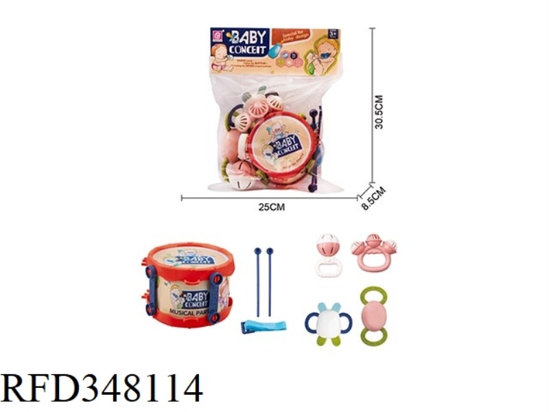 BABY RATTLE 8PCS