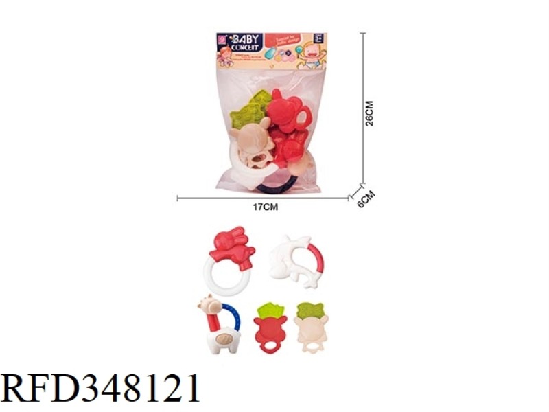 BABY RATTLE 5PCS