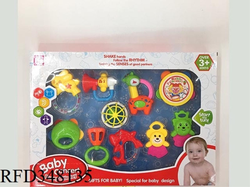 BABY RATTLE 10PCS