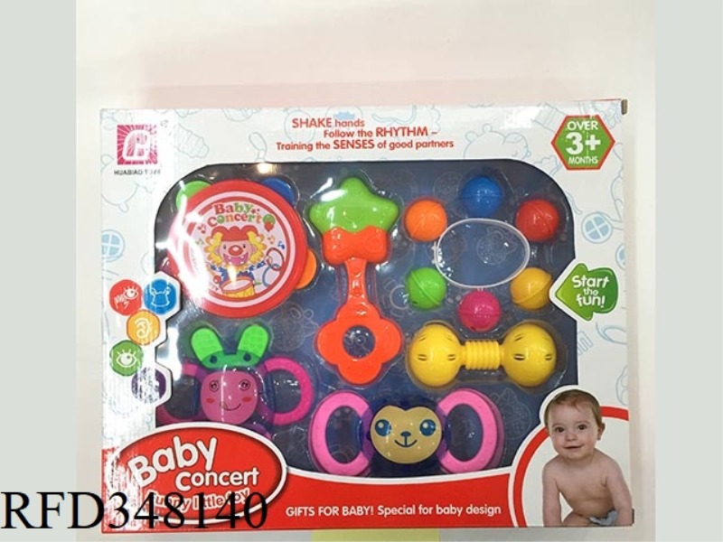 BABY RATTLE 6PCS
