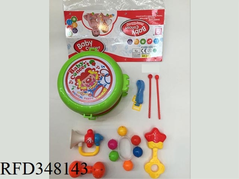 BABY RATTLE 8PCS