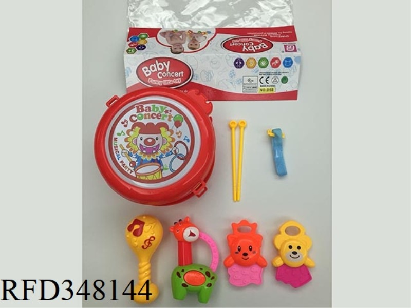 BABY RATTLE 8PCS