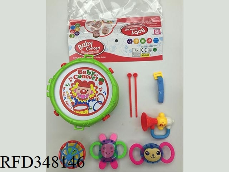 BABY RATTLE 8PCS