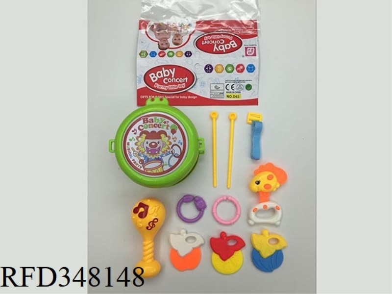 BABY RATTLE 11PCS