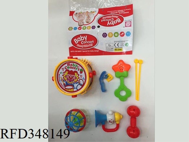 BABY RATTLE 8PCS