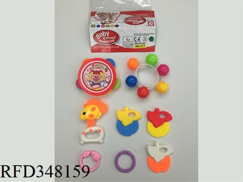 BABY RATTLE 8PCS