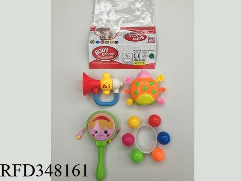 BABY RATTLE 4PCS