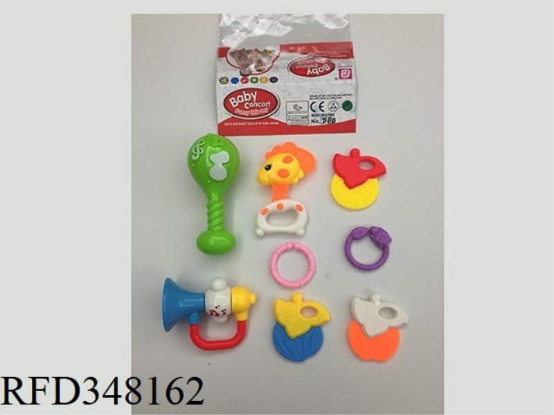 BABY RATTLE 8PCS