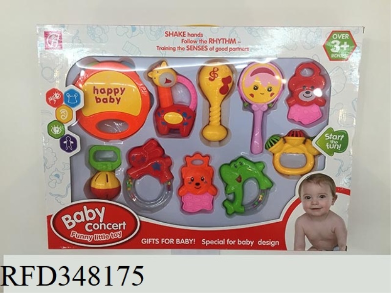 BABY RATTLE 10PCS