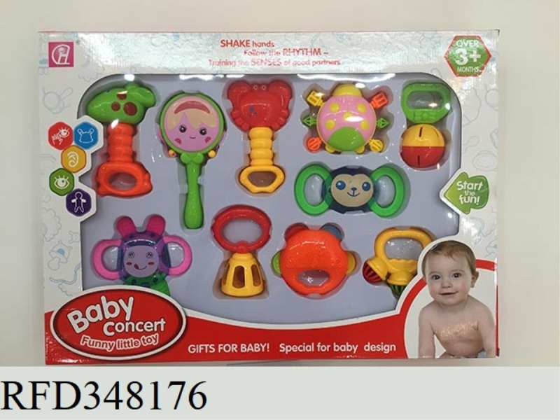 BABY RATTLE 10PCS