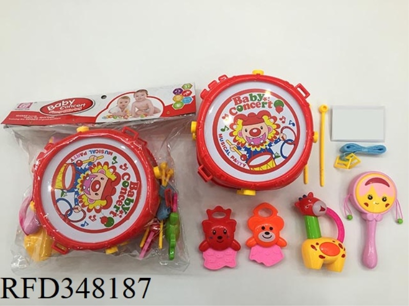 BABY RATTLE 8PCS