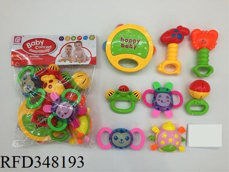 BABY RATTLE 8PCS