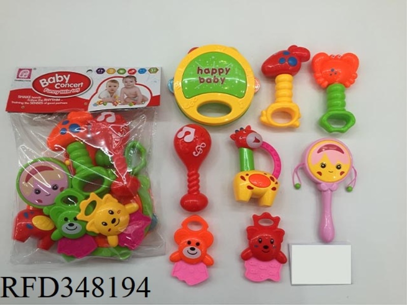 BABY RATTLE 8PCS