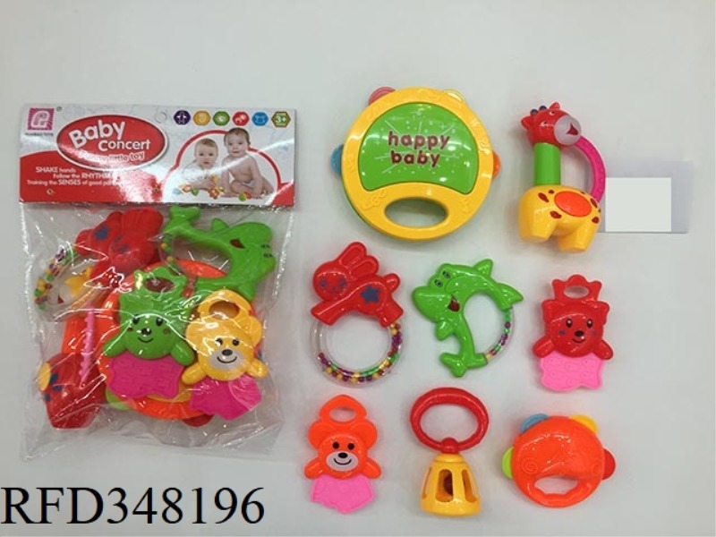 BABY RATTLE 8PCS