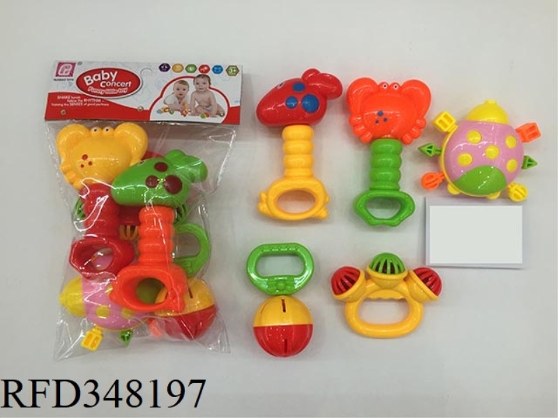 BABY RATTLE 5PCS