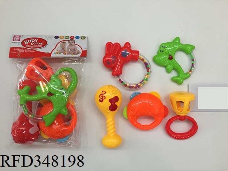 BABY RATTLE 5PCS