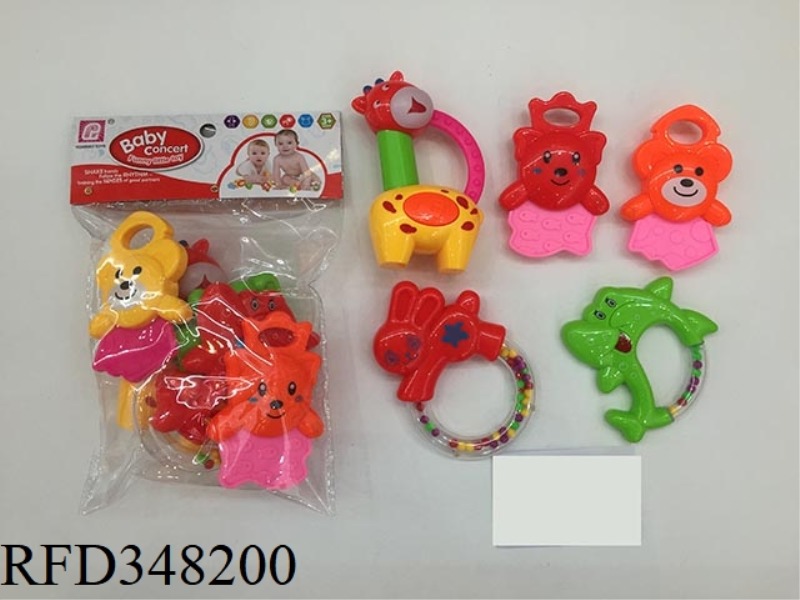 BABY RATTLE 5PCS