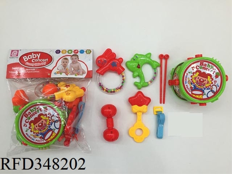 BABY RATTLE 8PCS