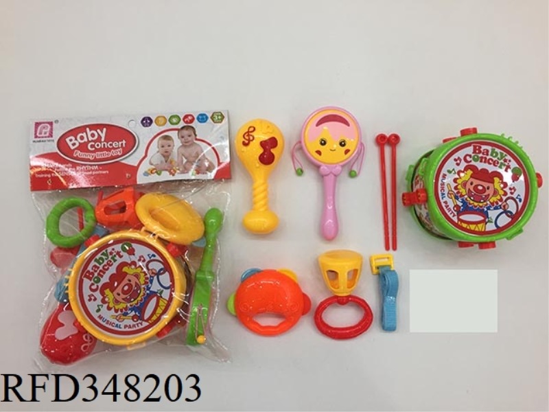 BABY RATTLE 8PCS