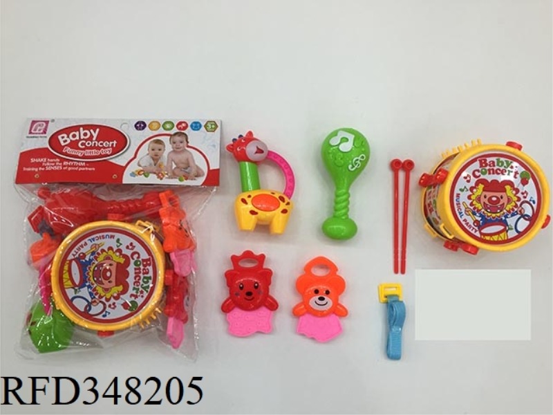 BABY RATTLE 8PCS