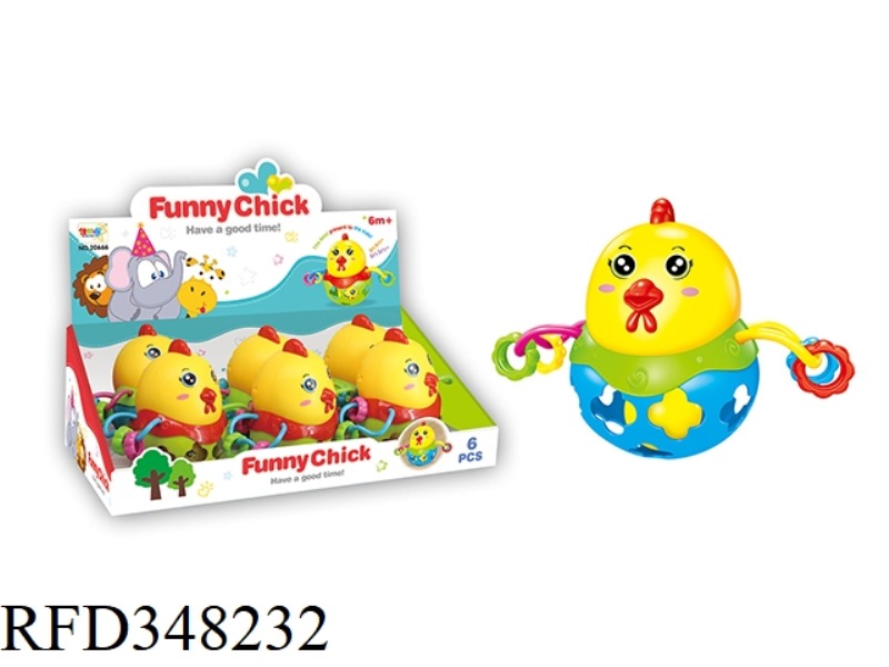 CHICKEN RATTLE 6PCS