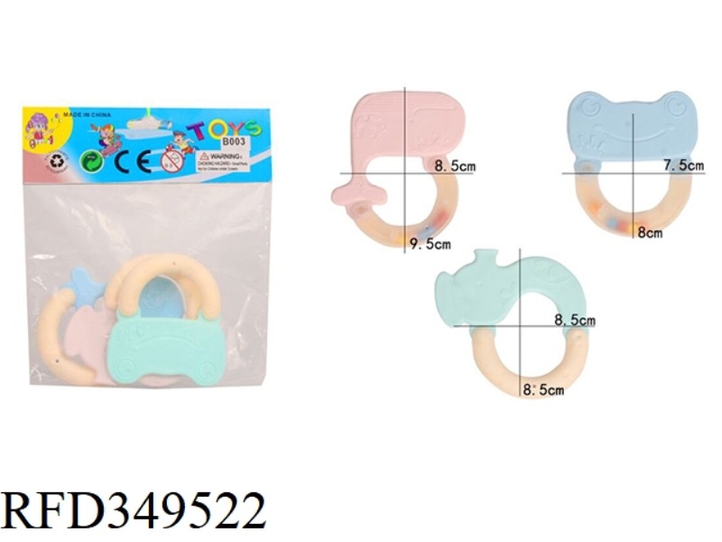 3-PIECE RATTLE SET (MACARON COLOR)