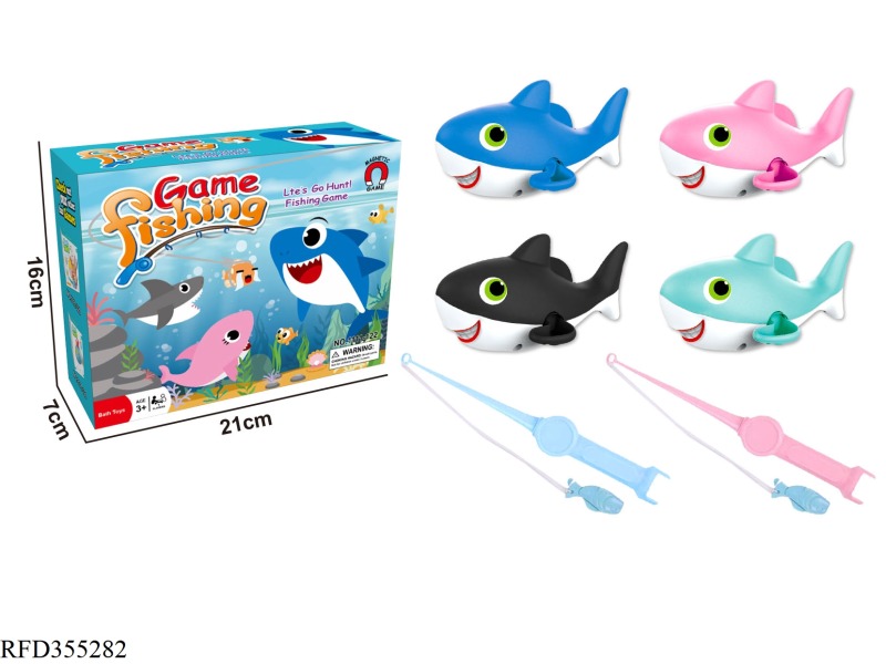 SWIMMING SHARK BATHROOM TOY WATER TOY