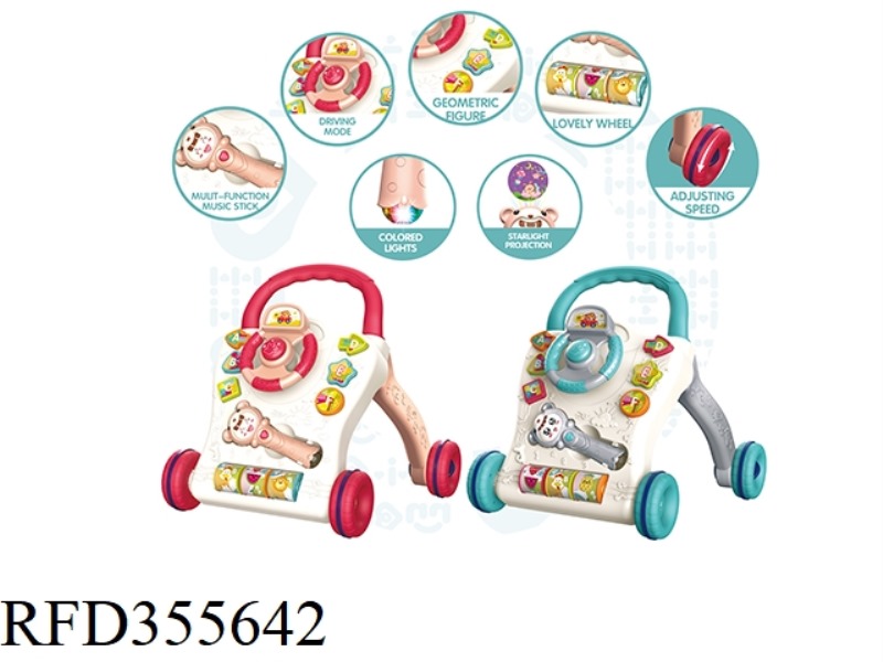 STEERING WHEEL WALKER (RED)