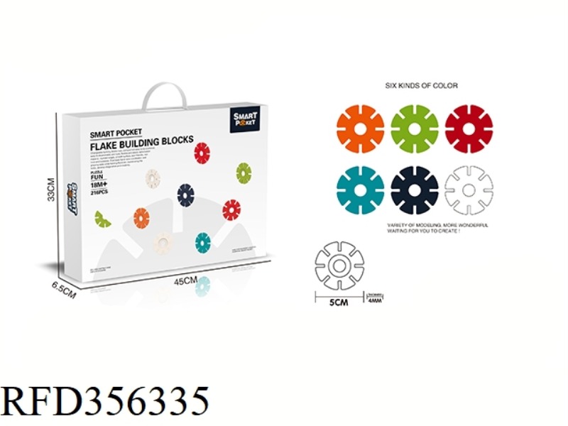 SOFT PLASTIC LARGE SIZE SNOWFLAKE FLAKES
