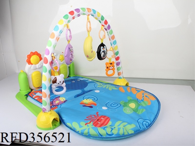 HAPPY OCEAN 2 IN 1 BABY GYM PEDALS (ENGLISH)