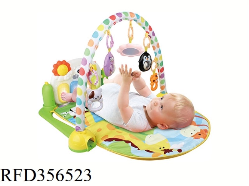 ANIMAL PARADISE 2 IN 1 BABY GYM PEDALS (ENGLISH)