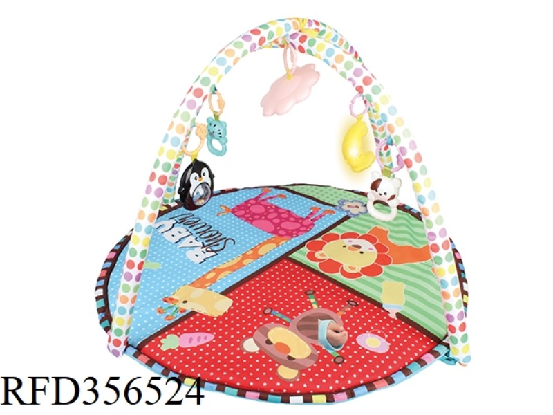 ROUND CARTOON CRAWLING BLANKET (ENGLISH WITHOUT PIANO)