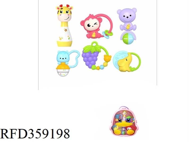 BOOKBAG MUSIC RATTLE COMBINATION