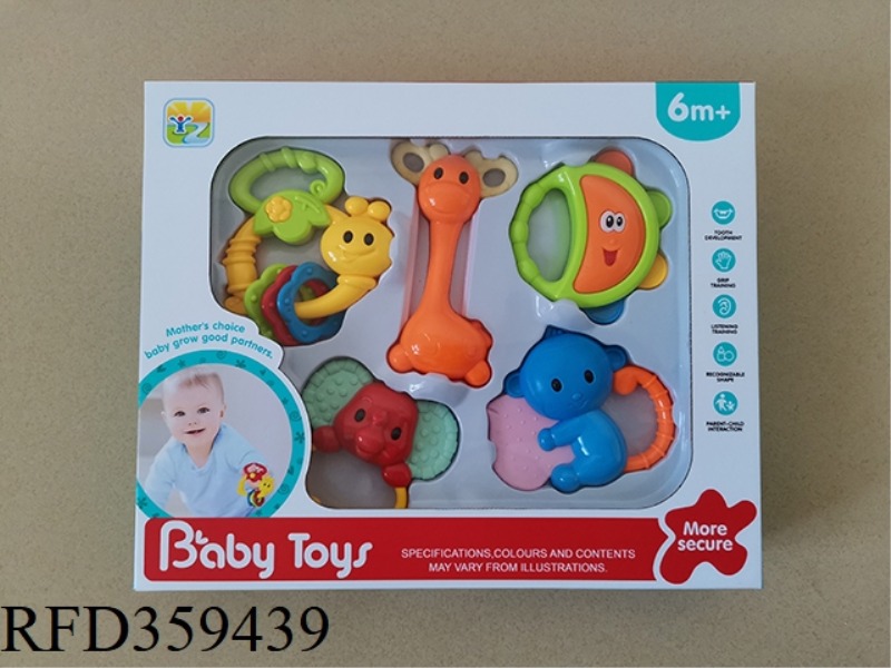5 RATTLES