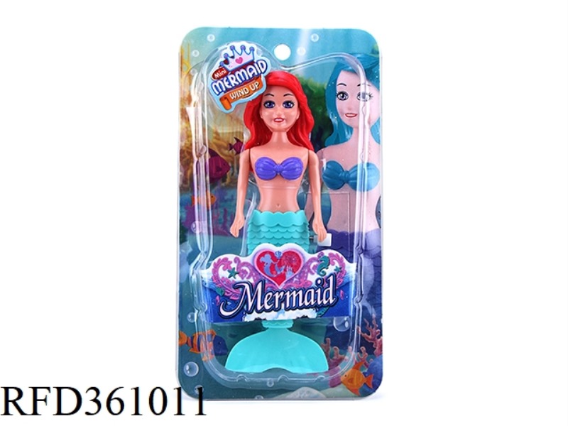 MERMAID SWIMMING ON THE CHAIN