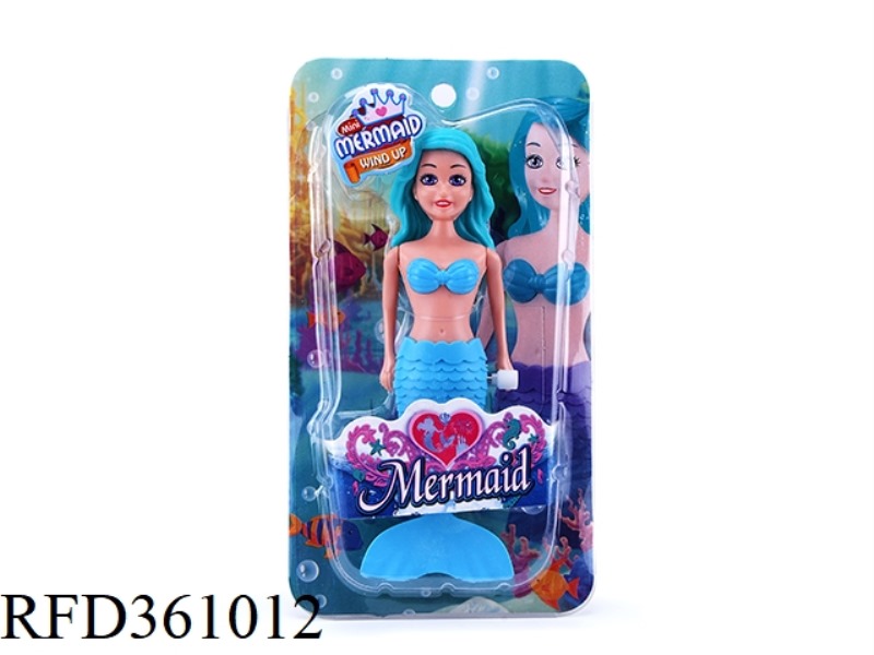 MERMAID SWIMMING ON THE CHAIN