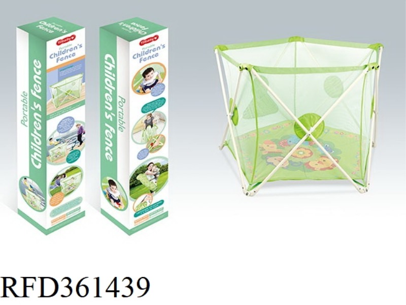 BABYPARK BALL FENCE/GREEN