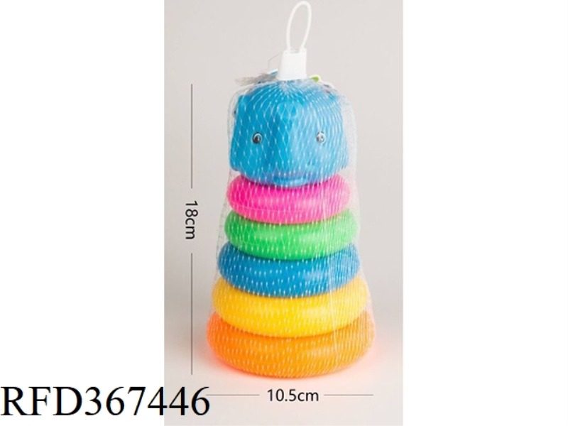 6-LAYER FISH RING JENGA