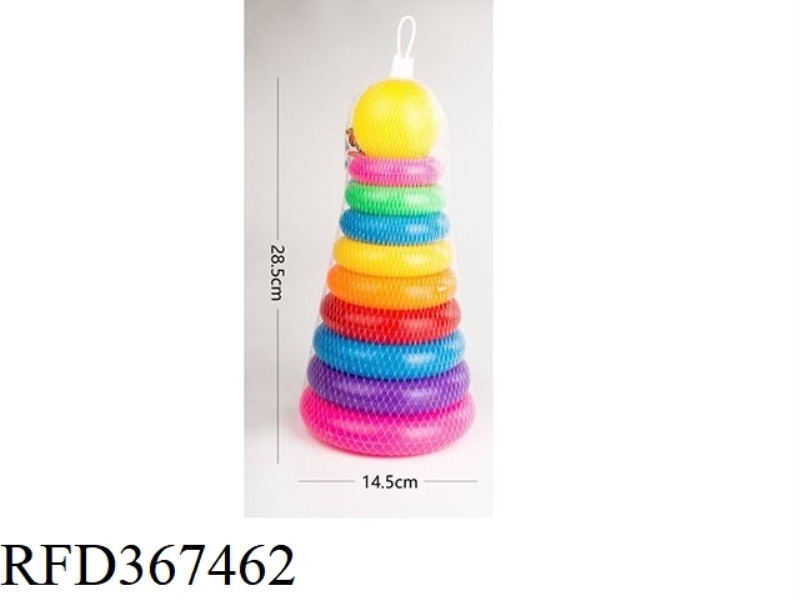 9-LAYER FERRULE JENGA BALL