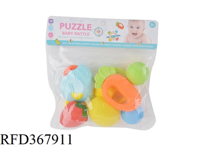 6 RATTLES AND FRUITS
