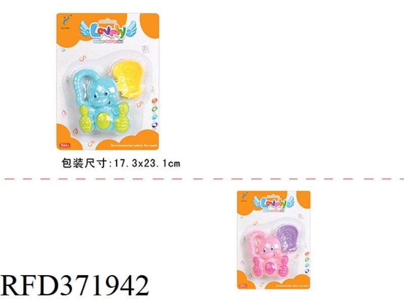 TEETHER RATTLE SERIES (LITTLE ELEPHANT)