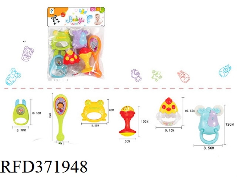 RATTLE SERIES (6PCS)